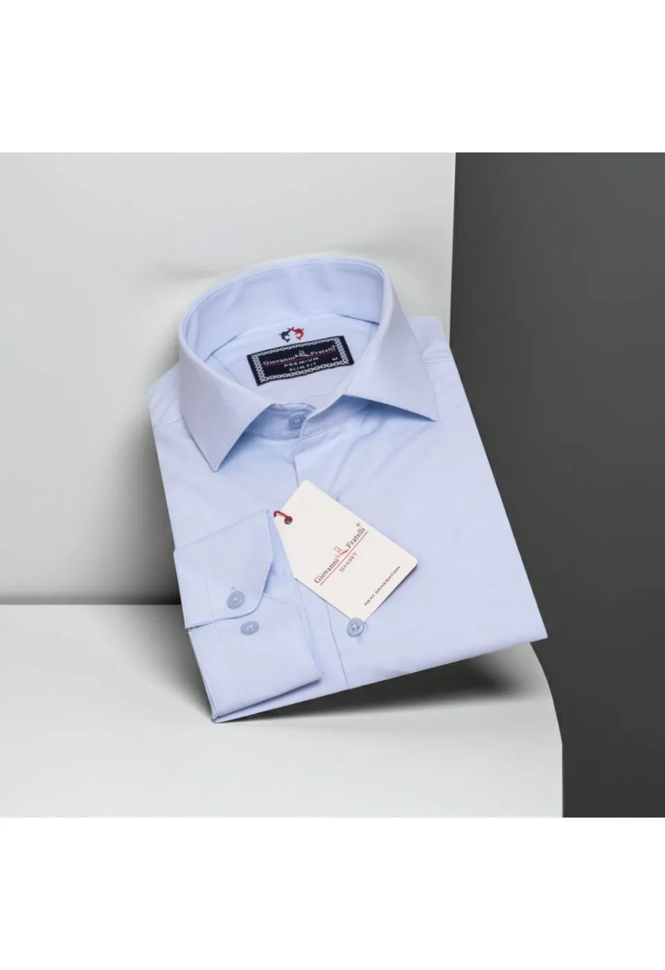 Slim Fit Uzun Kol Düz Renk Oxford Erkek Gömlek 3GMK321171016 - Giovanni Fratelli