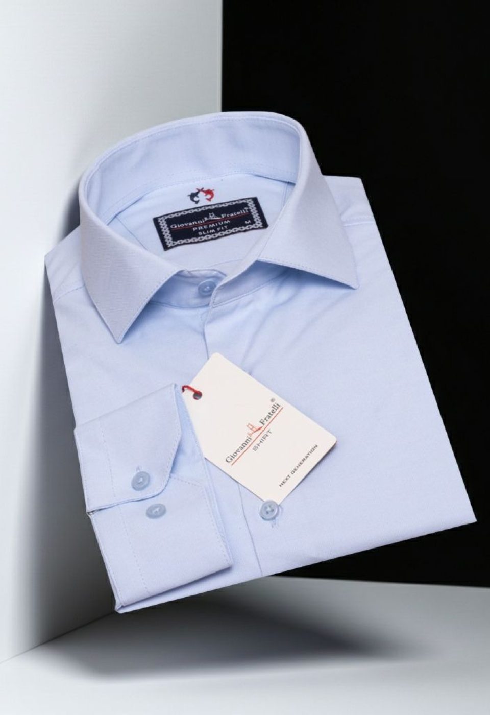 Slim Fit Uzun Kol Düz Renk Oxford Erkek Gömlek 3GMK321171016 - Giovanni Fratelli