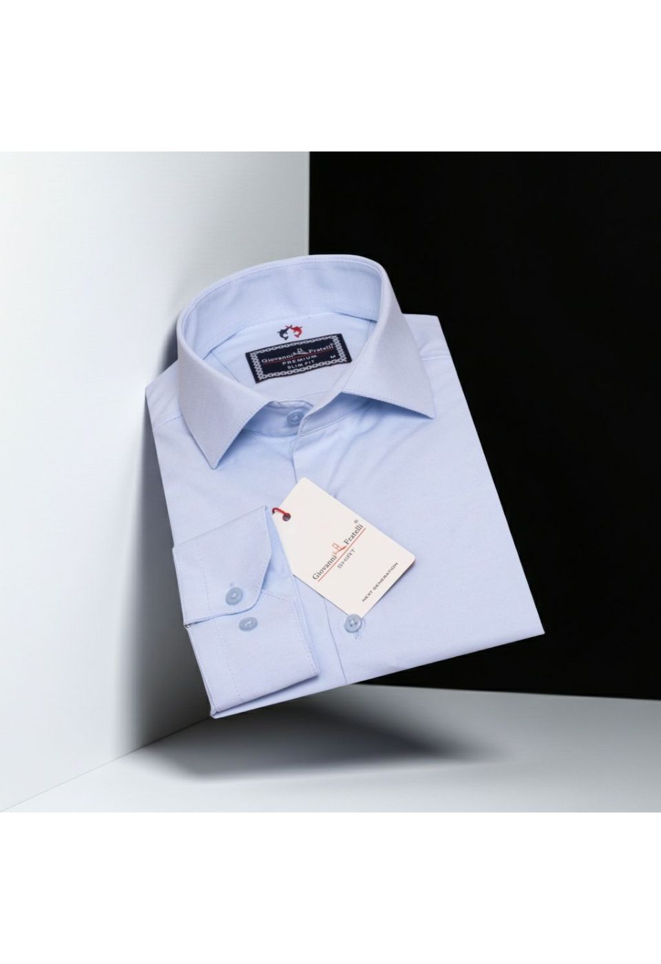 Slim Fit Uzun Kol Düz Renk Oxford Erkek Gömlek 3GMK321171016 - Giovanni Fratelli