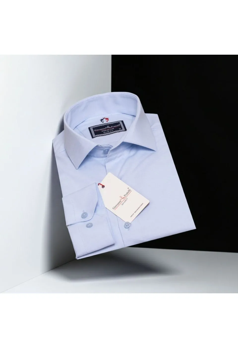 Slim Fit Uzun Kol Düz Renk Oxford Erkek Gömlek 3GMK321171016 - Giovanni Fratelli