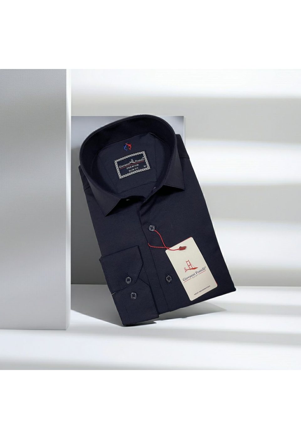 Slim Fit Uzun Kol Düz Renk Oxford Erkek Gömlek 3GMK321171017 - Giovanni Fratelli