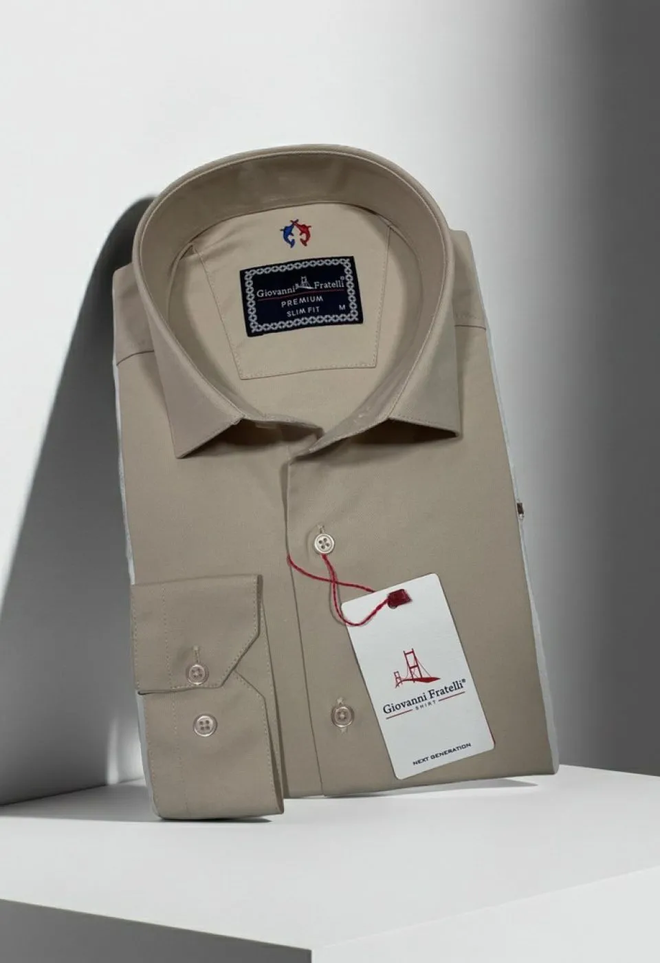 Slim Fit Uzun Kol Düz Renk Oxford Erkek Gömlek 3GMK321171020