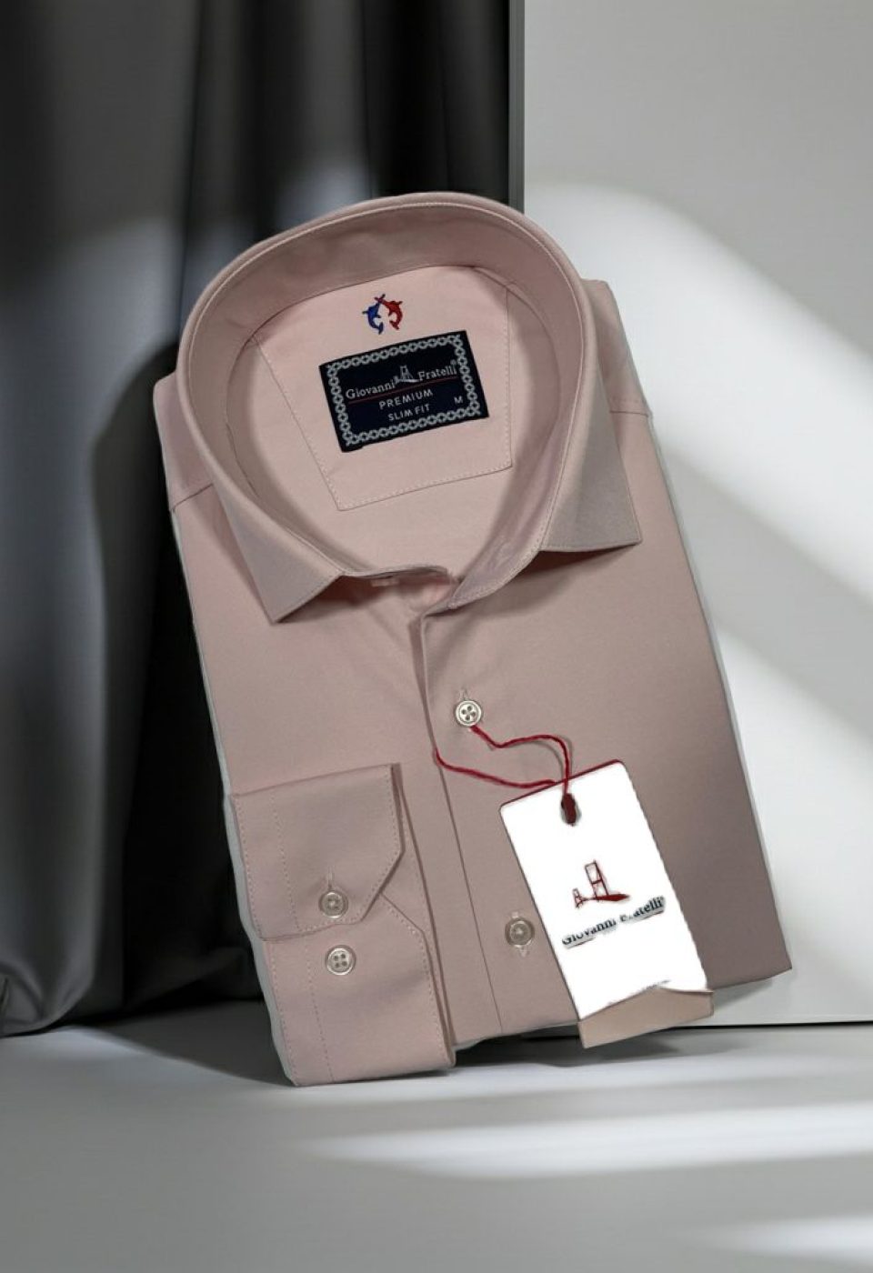 Slim Fit Uzun Kol Düz Renk Oxford Erkek Gömlek 3GMK321171021 - Giovanni Fratelli