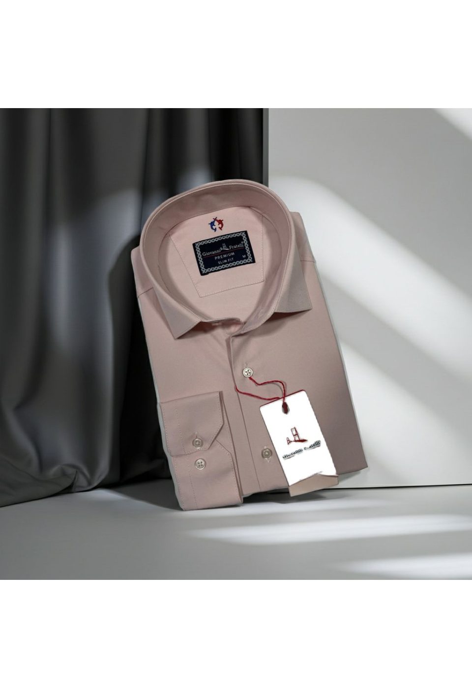 Slim Fit Uzun Kol Düz Renk Oxford Erkek Gömlek 3GMK321171021 - Giovanni Fratelli
