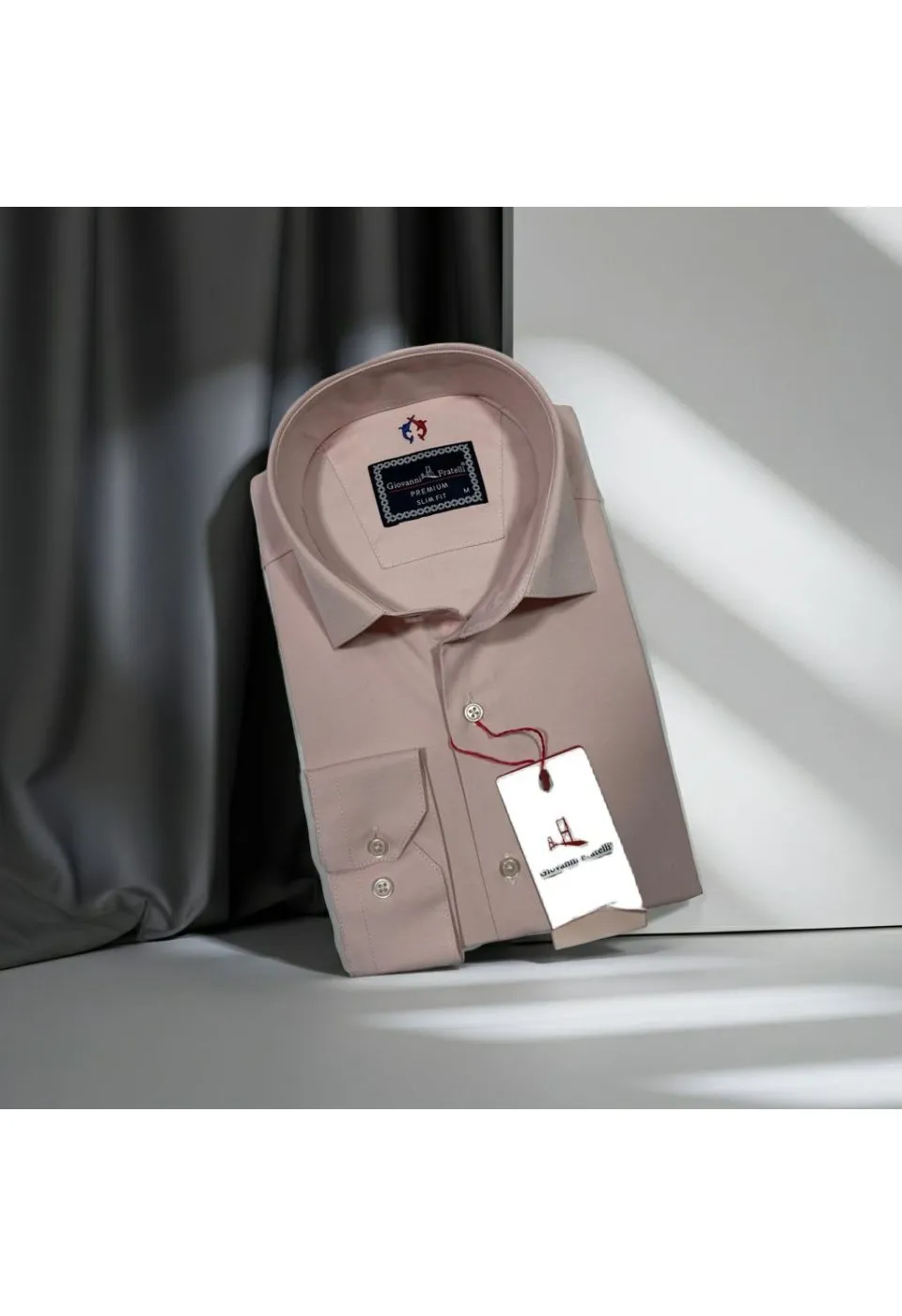 Slim Fit Uzun Kol Düz Renk Oxford Erkek Gömlek 3GMK321171021 - Giovanni Fratelli
