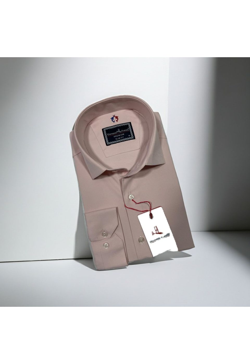 Slim Fit Uzun Kol Düz Renk Oxford Erkek Gömlek 3GMK321171021 - Giovanni Fratelli
