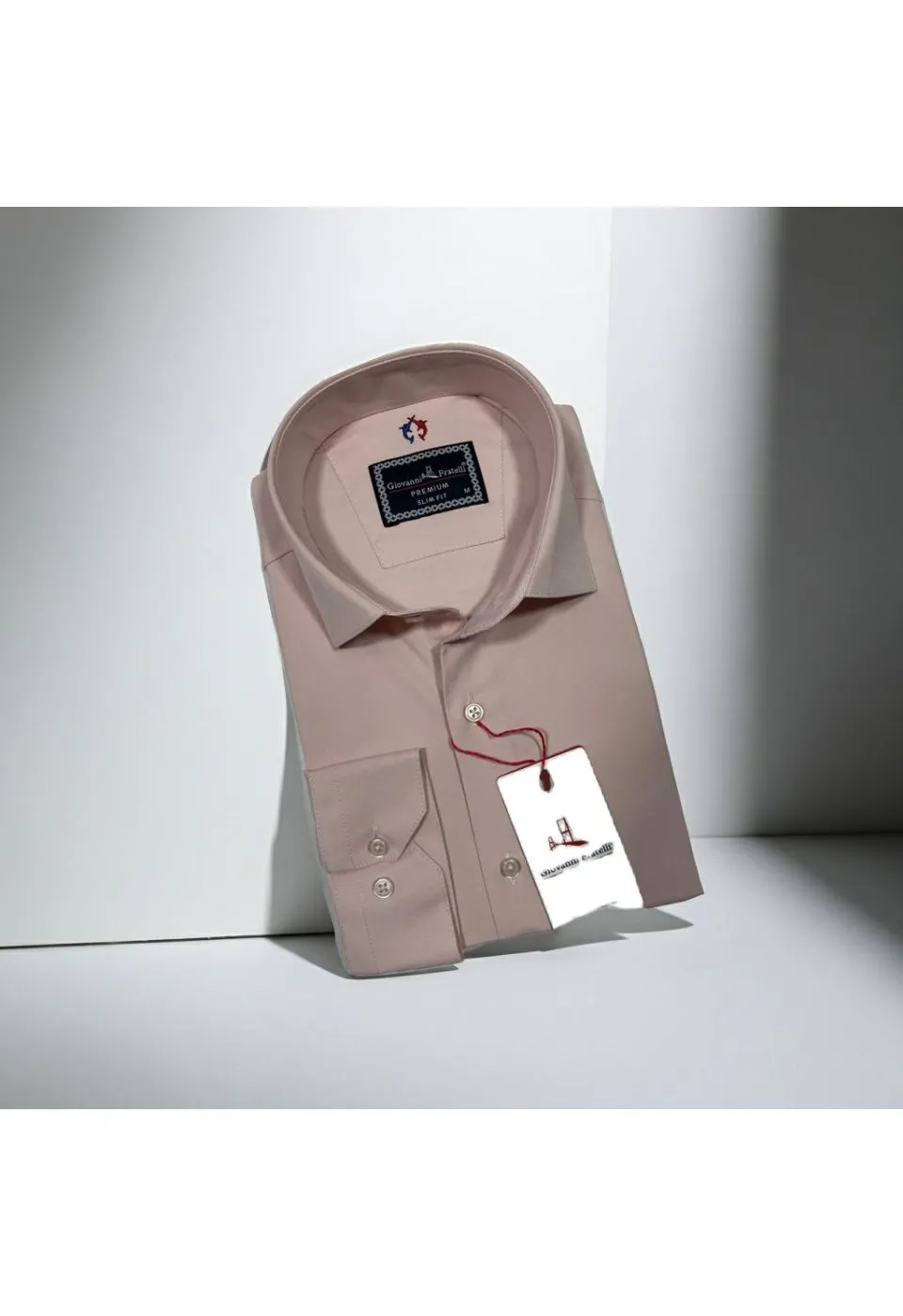 Slim Fit Uzun Kol Düz Renk Oxford Erkek Gömlek 3GMK321171021 - Giovanni Fratelli