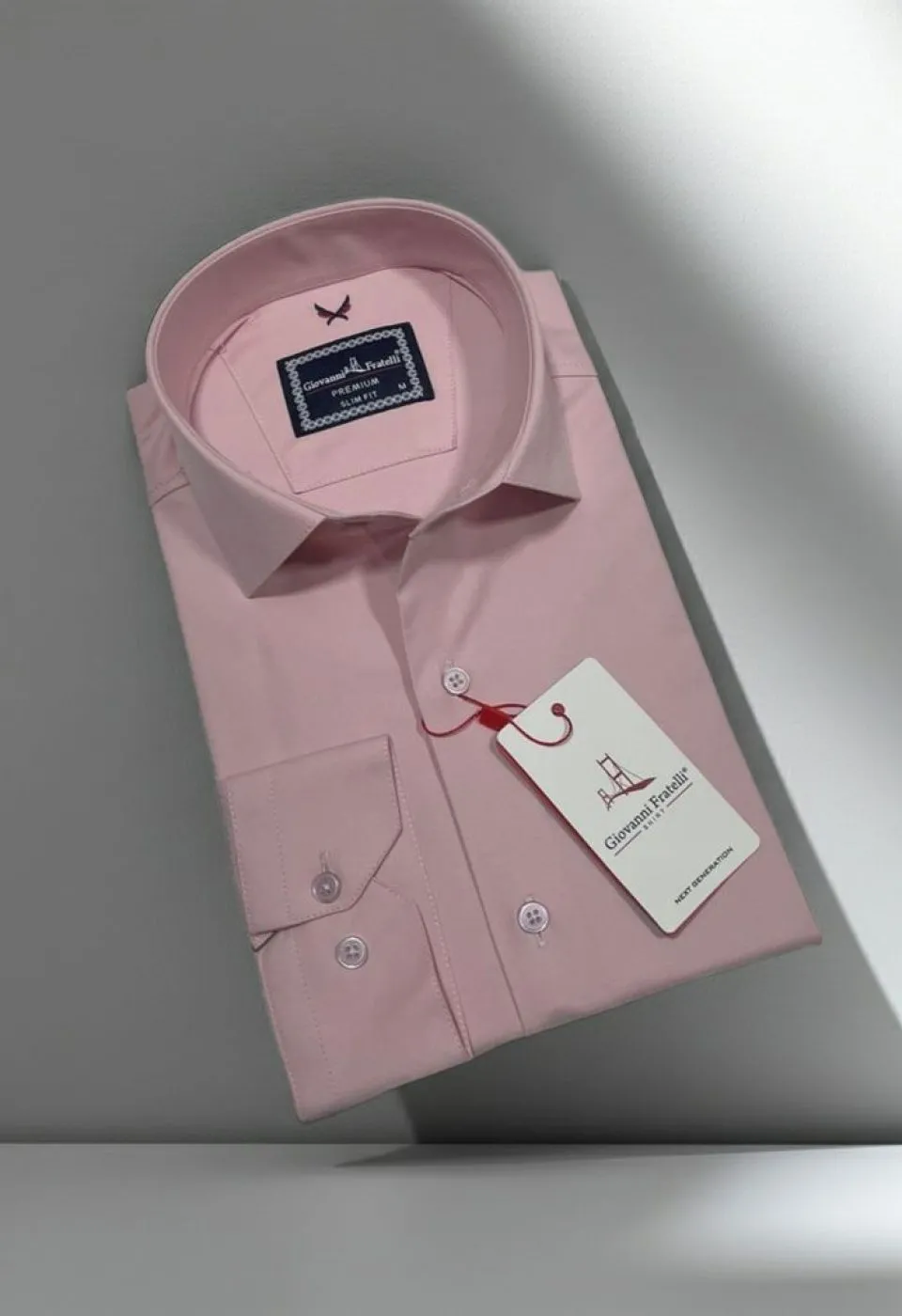 Slim Fit Uzun Kol Düz Renk Oxford Erkek Gömlek 3GMK321171023