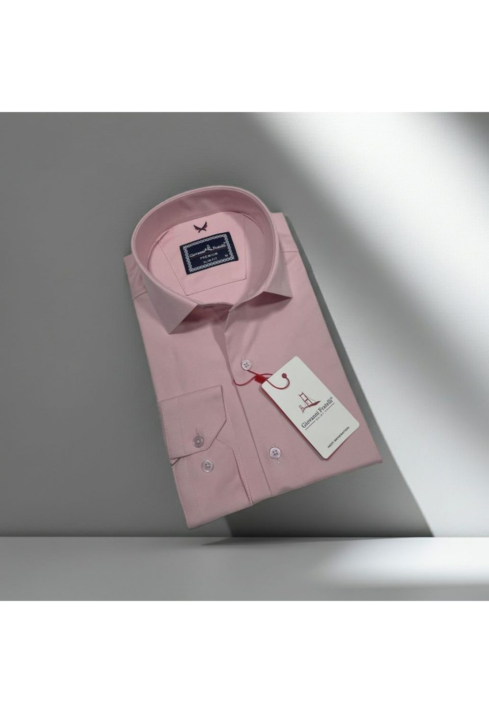 Slim Fit Uzun Kol Düz Renk Oxford Erkek Gömlek 3GMK321171023 - Giovanni Fratelli