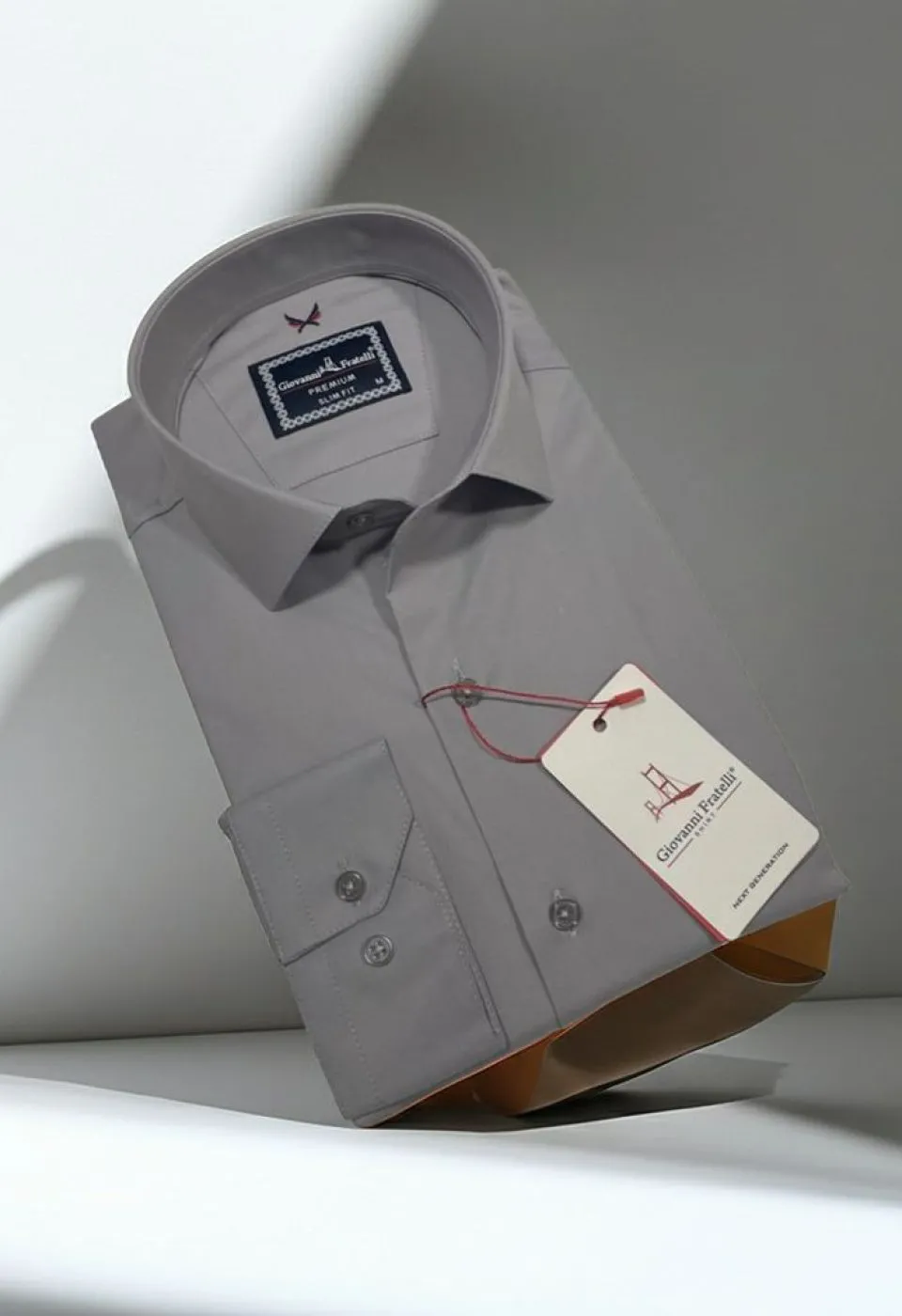 Slim Fit Uzun Kol Düz Renk Oxford Erkek Gömlek 3GMK321171024