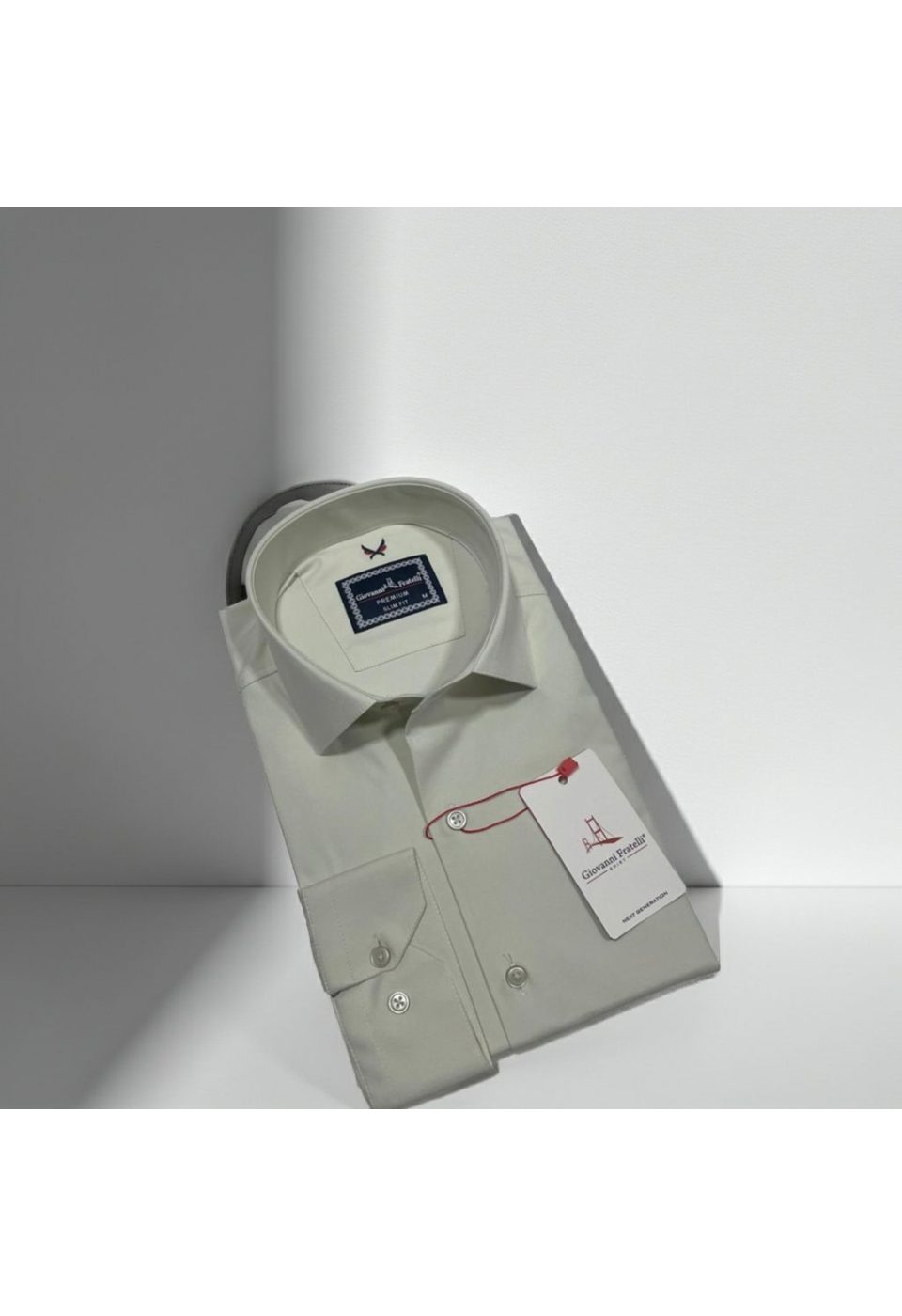 Slim Fit Uzun Kol Düz Renk Oxford Erkek Gömlek 3GMK321171025 - Giovanni Fratelli