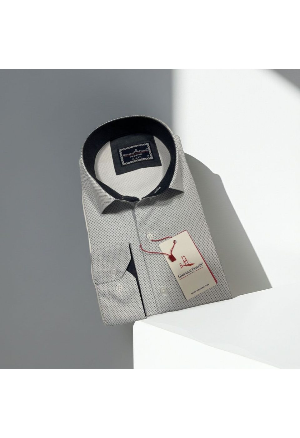 Slim Fit Kısa Kol Dijital Baskılı Desenli Erkek Gömlek 3GMK311197001 - Giovanni Fratelli