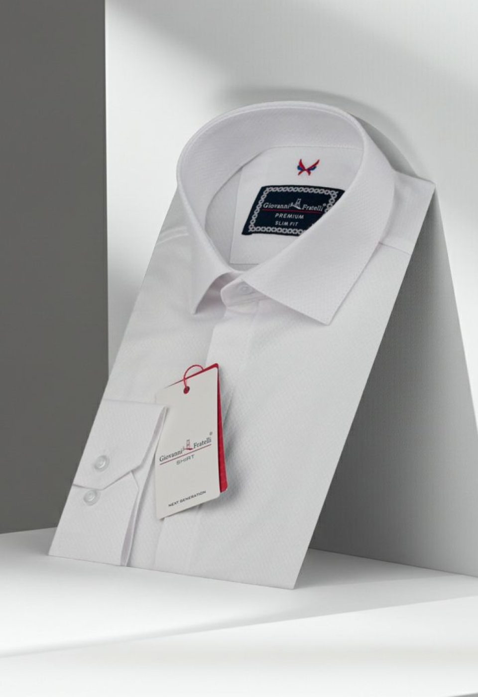 Slim Fit Uzun Kol Desenli Armürlü Jakar Erkek Gömlek 3GMK321199001