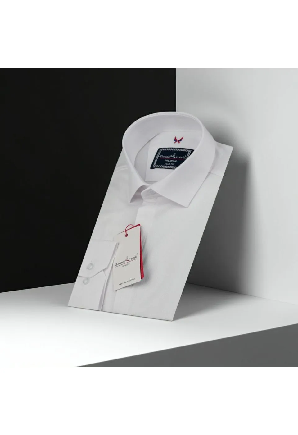 Slim Fit Uzun Kol Desenli Armürlü Jakar Erkek Gömlek 3GMK321199001 - Giovanni Fratelli