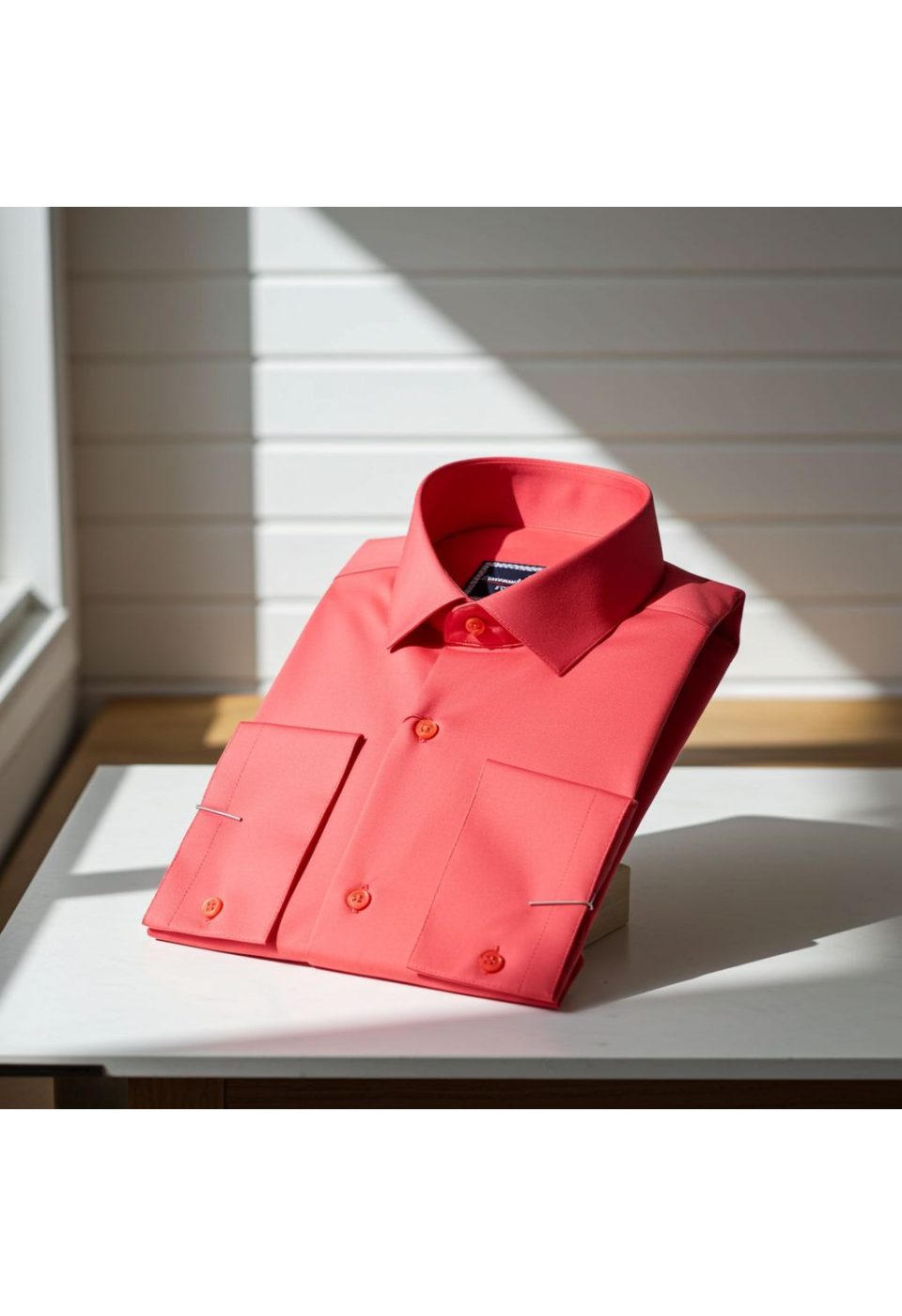 Slim Fit Saten Uzun Kol Universal Manşet Düz Renk Erkek Gömlek 3GMK321213004 - Giovanni Fratelli