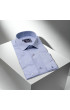 Slim Fit Saten Uzun Kol Universal Manşet Düz Renk Erkek Gömlek 3GMK321213005