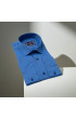 Slim Fit Saten Uzun Kol Universal Manşet Düz Renk Erkek Gömlek 3GMK321213010