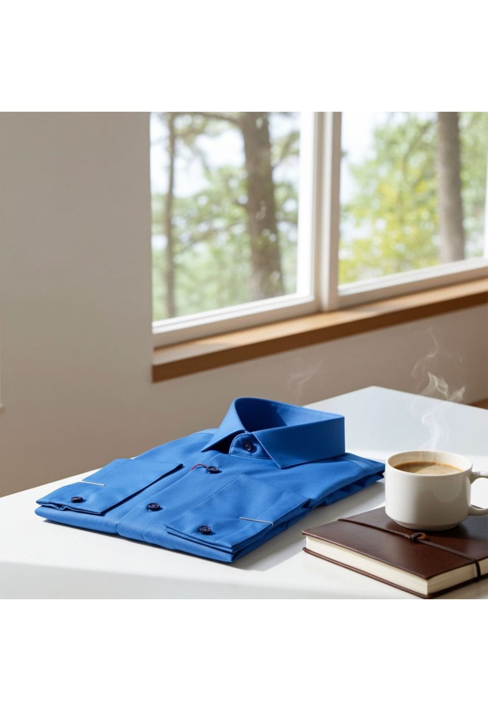 Slim Fit Saten Uzun Kol Universal Manşet Düz Renk Erkek Gömlek 3GMK321213010 - Giovanni Fratelli