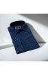 Slim Fit Uzun Kol Desenli Erkek Gömlek 3GMK331220005
