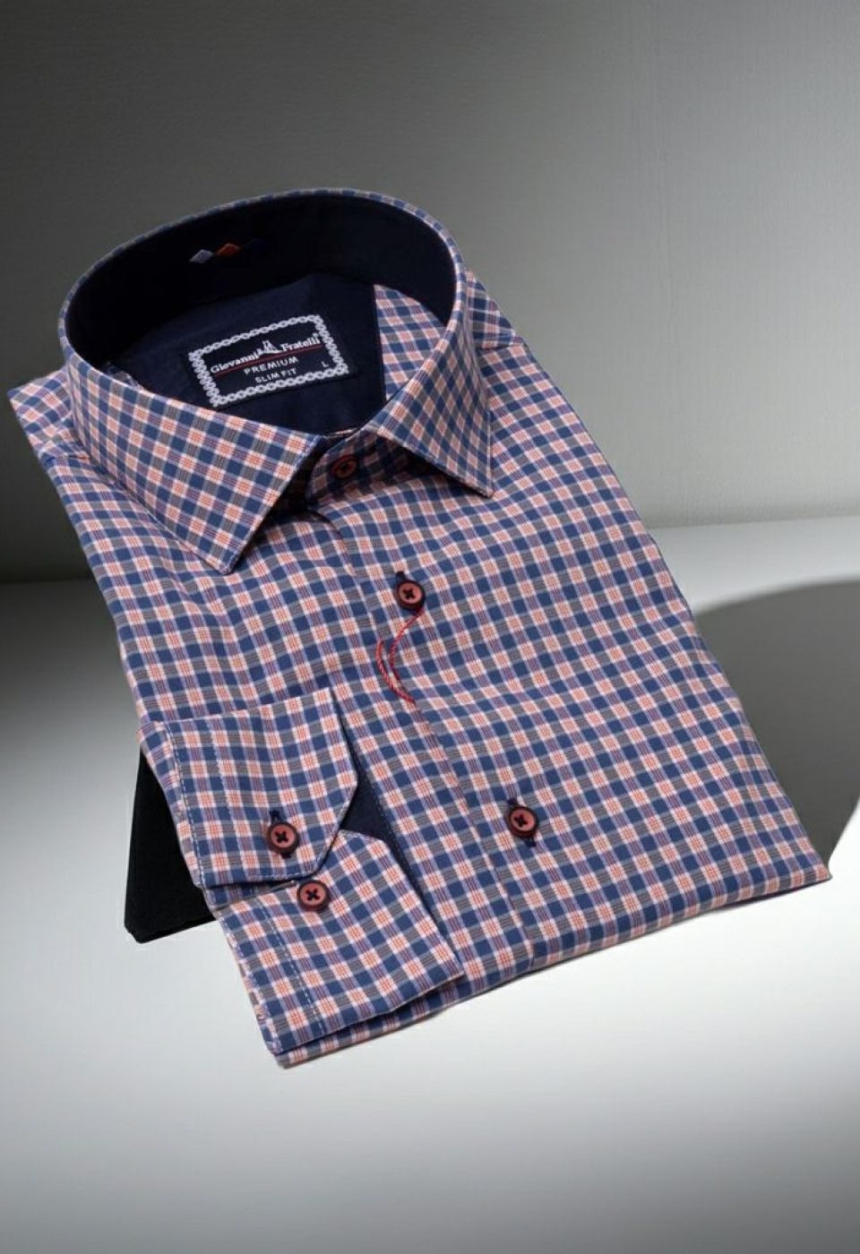 Slim Fit Uzun Kol Desenli Erkek Gömlek 3GMK331220006 Slim Fit Uzun Kol Desenli Erkek Gömlek 3GMK331220006