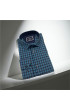 Slim Fit Uzun Kol Desenli Erkek Gömlek 3GMK321221001