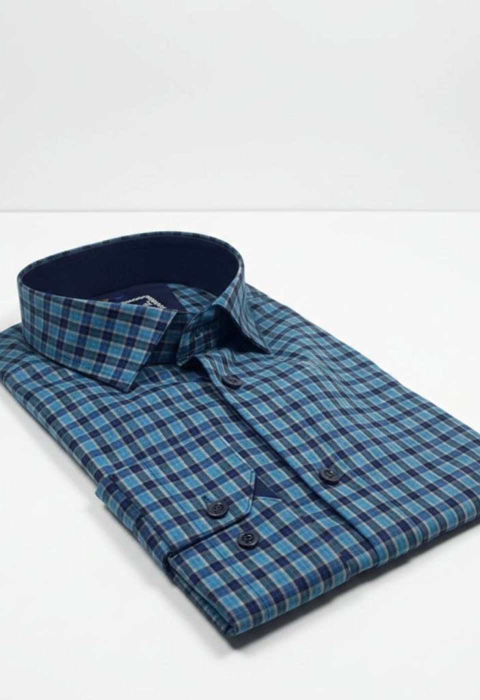 Slim Fit Uzun Kol Desenli Erkek Gömlek 3GMK321221001 - Giovanni Fratelli