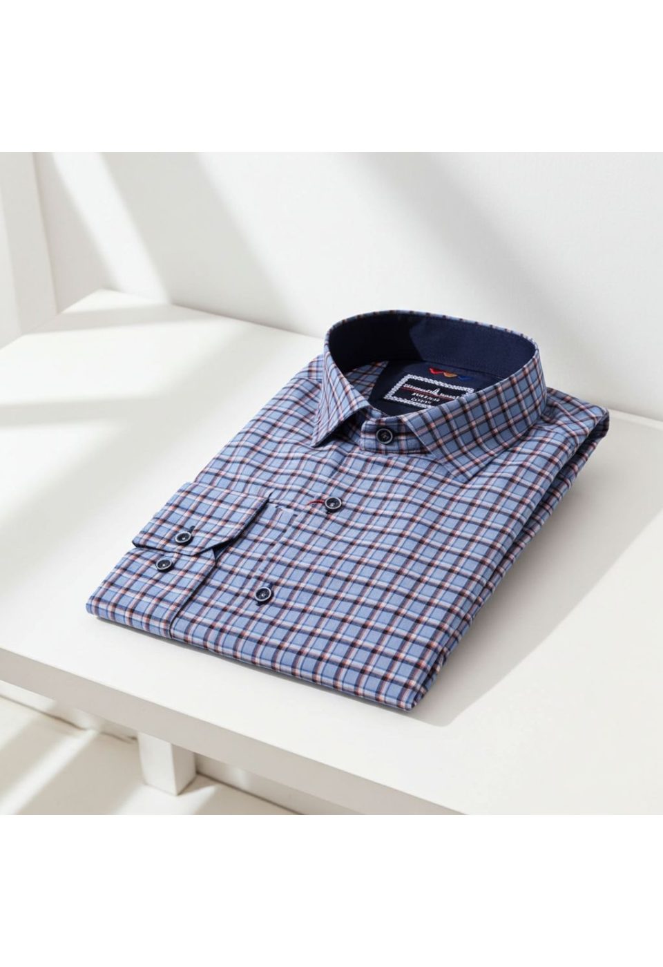 Slim Fit Uzun Kol Desenli Erkek Gömlek 3GMK321221002 - Giovanni Fratelli