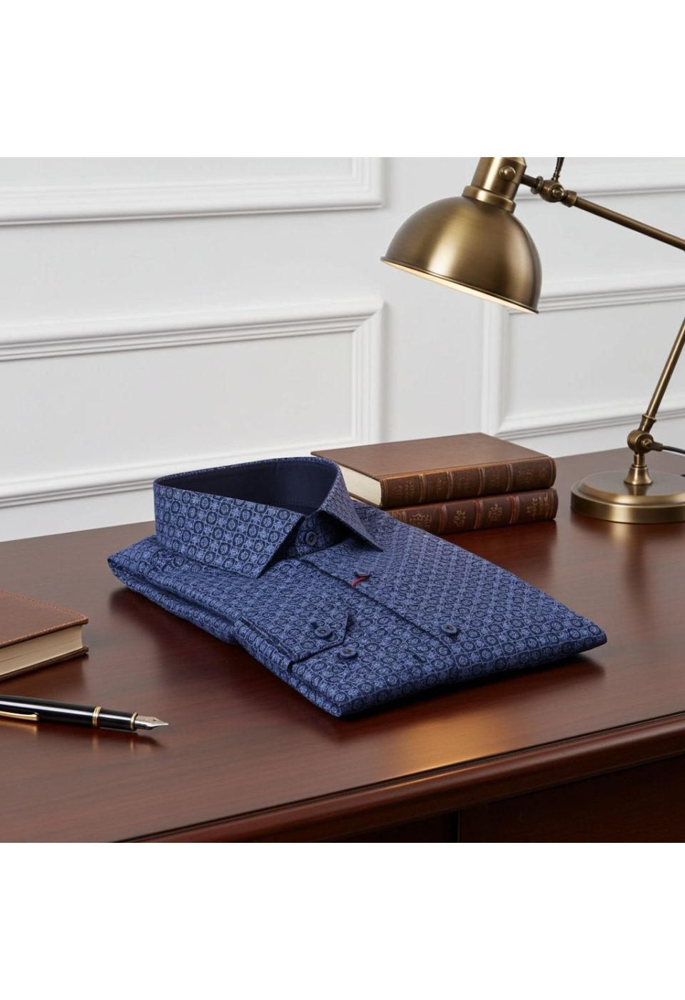 Slim Fit Uzun Kol Desenli Erkek Gömlek 3GMK321224006 - Giovanni Fratelli