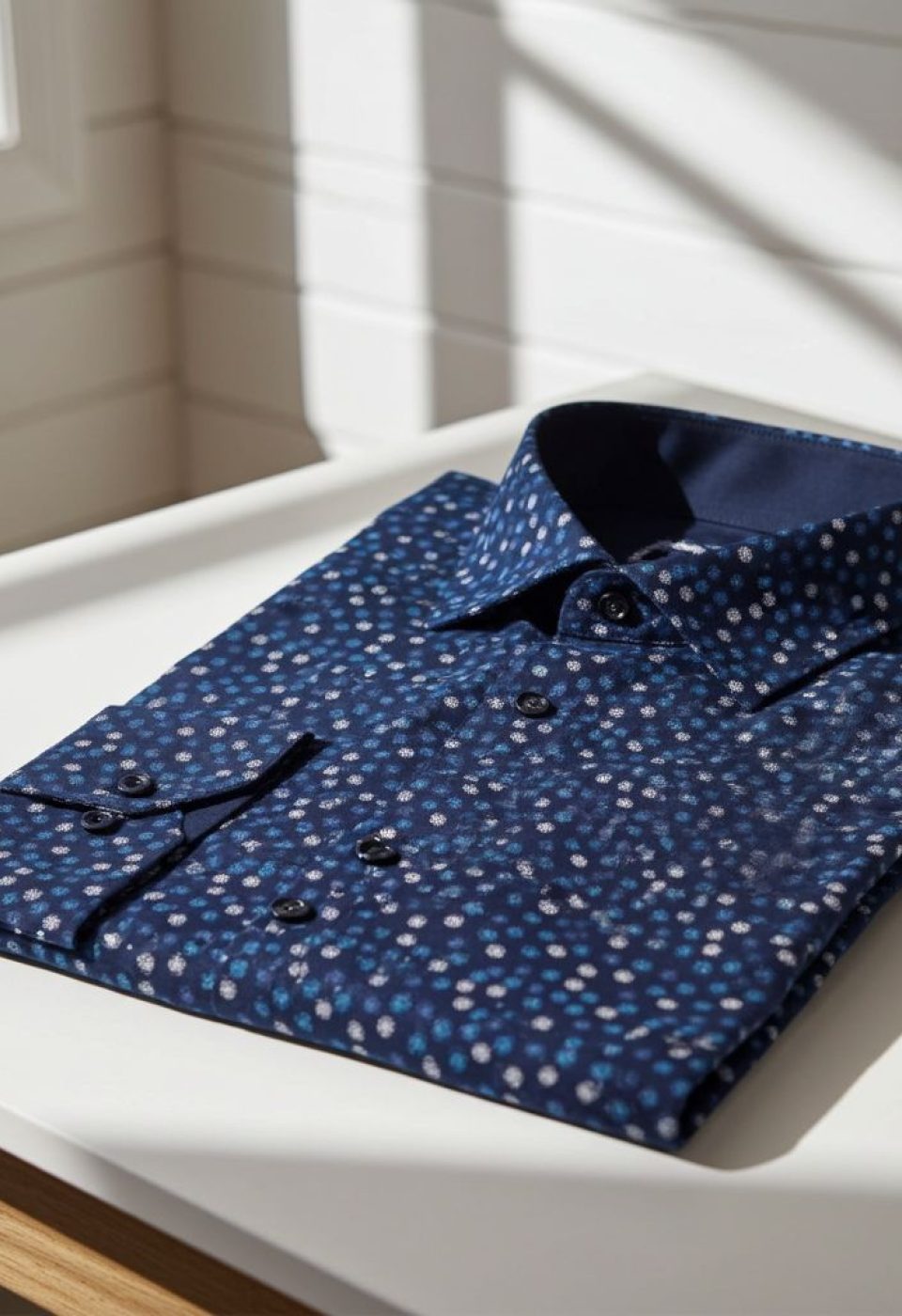 Slim Fit Uzun Kol Desenli Erkek Gömlek 3GMK321227007 - Giovanni Fratelli