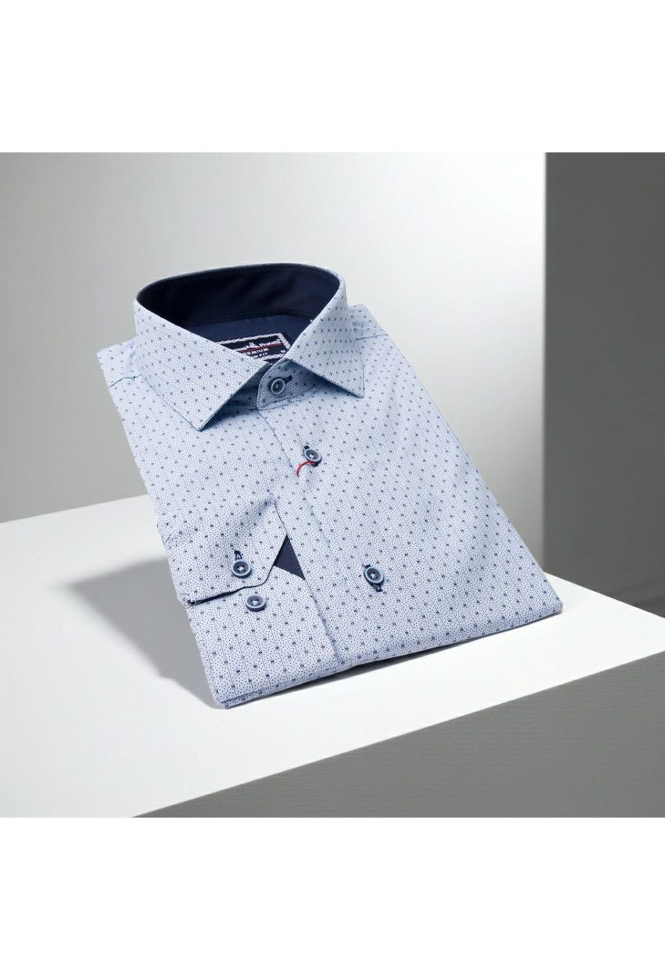 Slim Fit Uzun Kol Desenli Erkek Gömlek 3GMK321239011 - Giovanni Fratelli