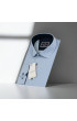 Slim Fit Uzun Kol Desenli Erkek Gömlek 3GMK321239012