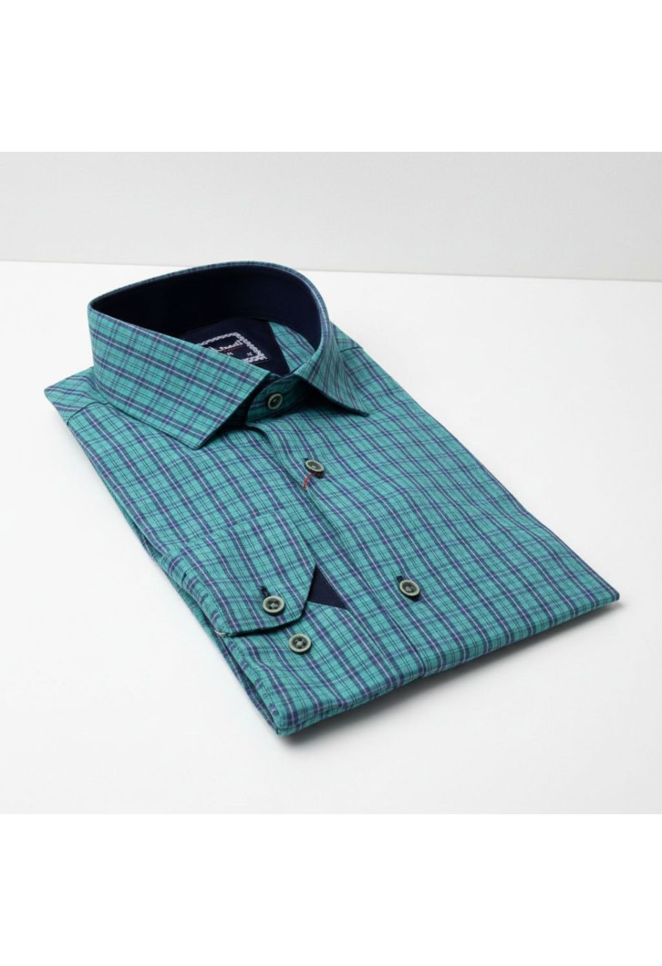 Slim Fit Uzun Kol Desenli Erkek Gömlek 3GMK311241001 - Giovanni Fratelli