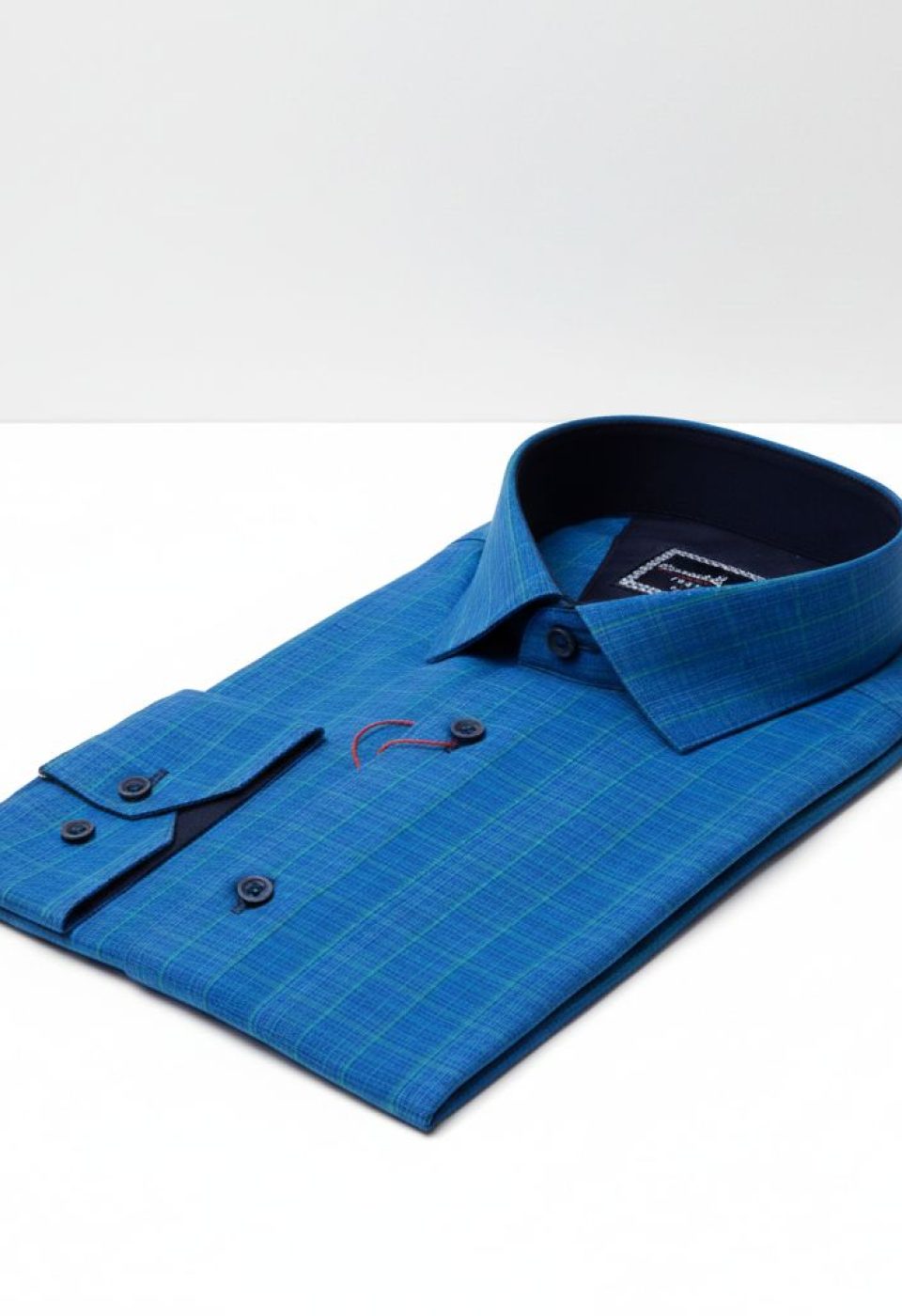 Slim Fit Uzun Kol Desenli Erkek Gömlek 3GMK311241006 - Giovanni Fratelli