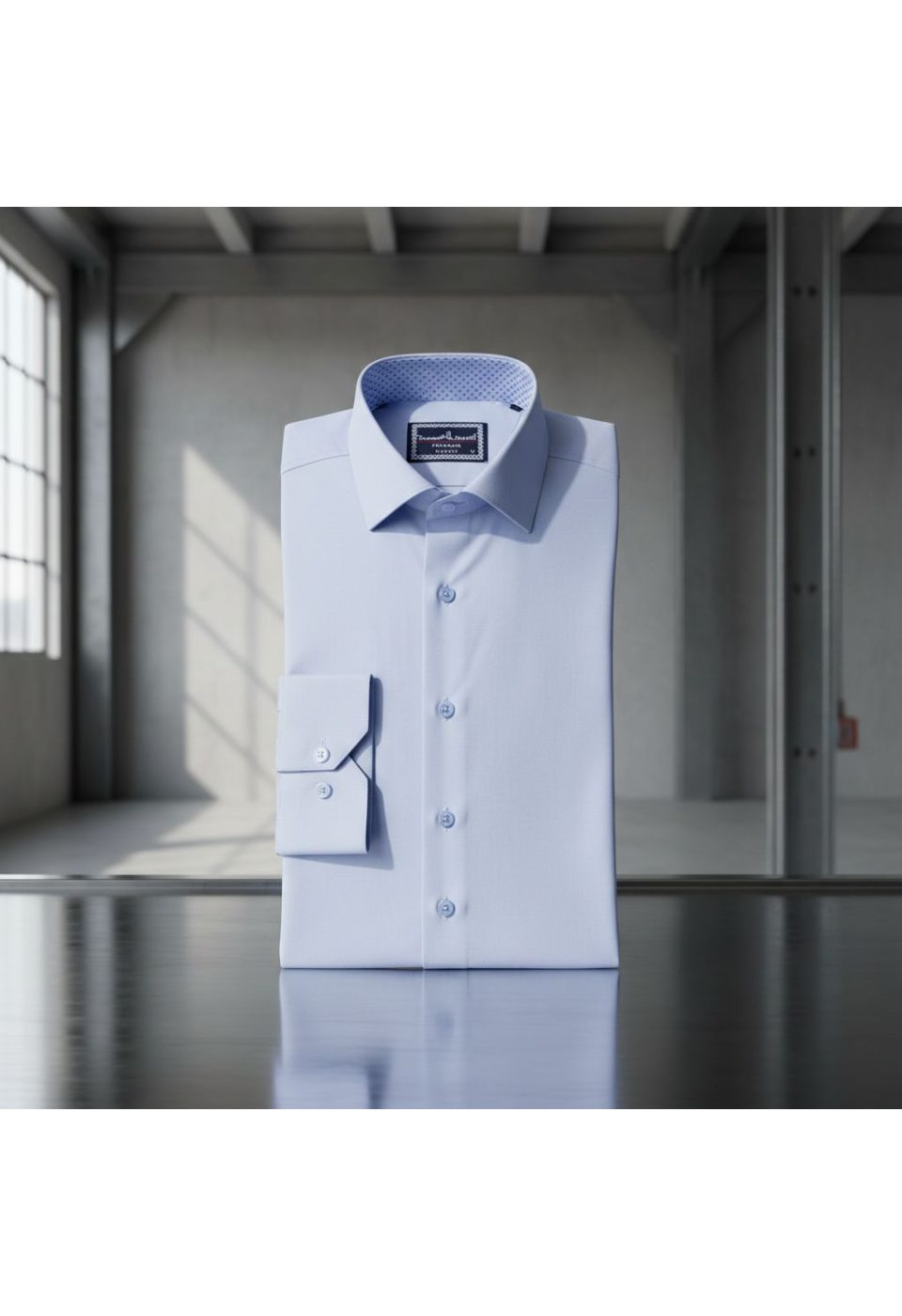 Slim Fit Uzun Kol Düz Renk Saten Erkek Gömlek 3GMK331244004 - Giovanni Fratelli