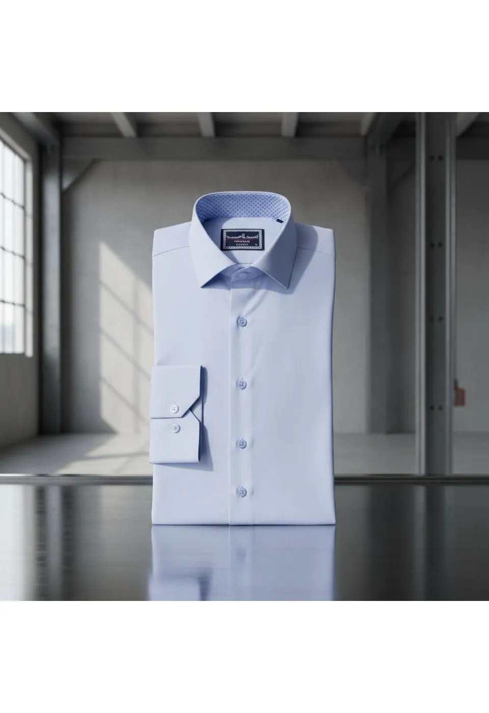 Slim Fit Uzun Kol Düz Renk Saten Erkek Gömlek 3GMK331244004 - Giovanni Fratelli