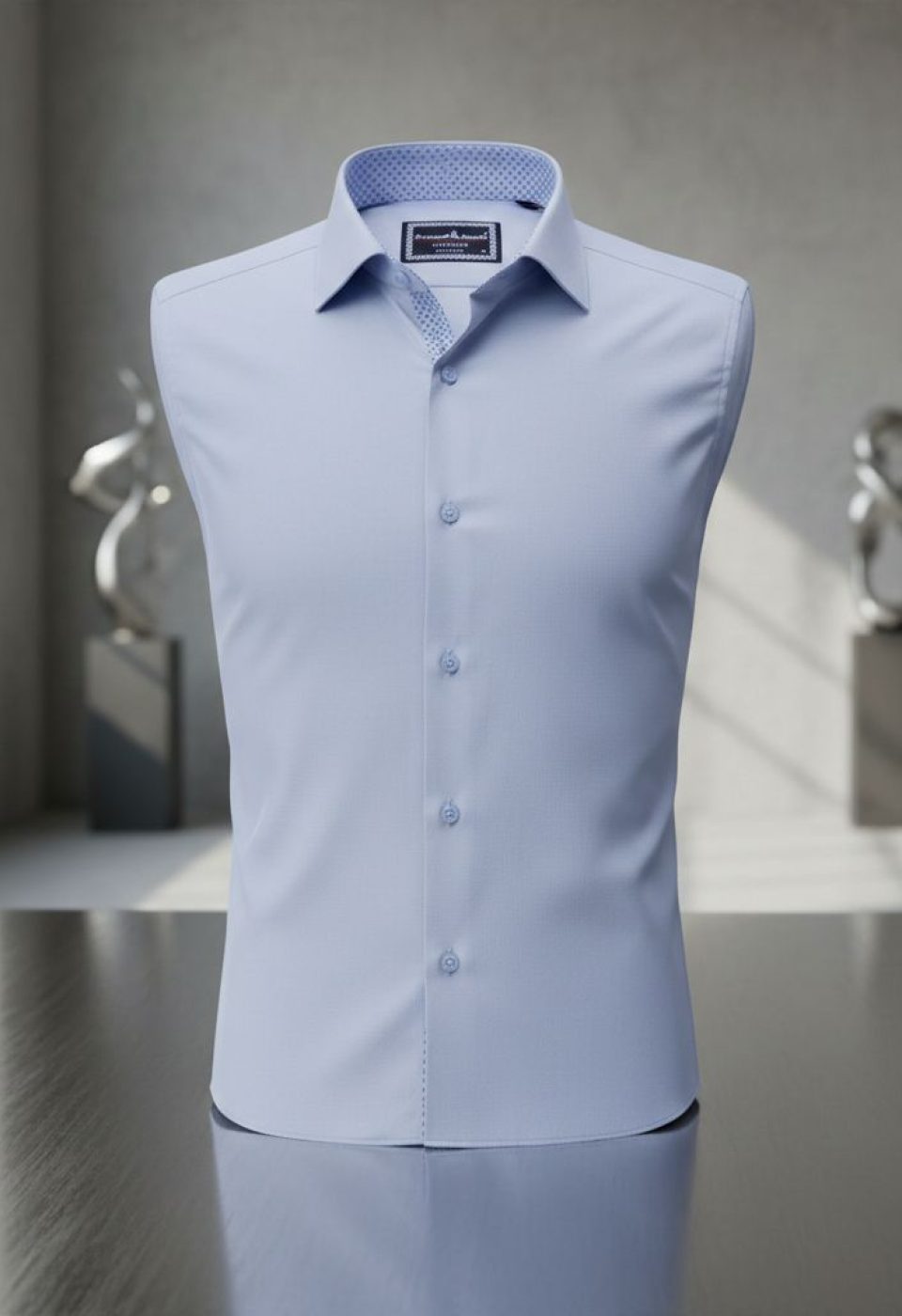 Slim Fit Uzun Kol Düz Renk Saten Erkek Gömlek 3GMK331244004 - Giovanni Fratelli