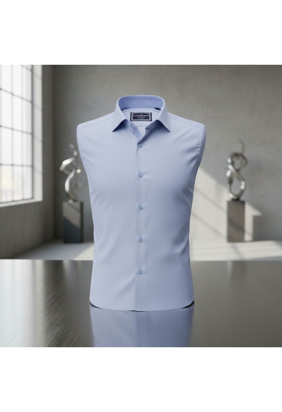 Slim Fit Uzun Kol Düz Renk Saten Erkek Gömlek 3GMK331244004 - Giovanni Fratelli