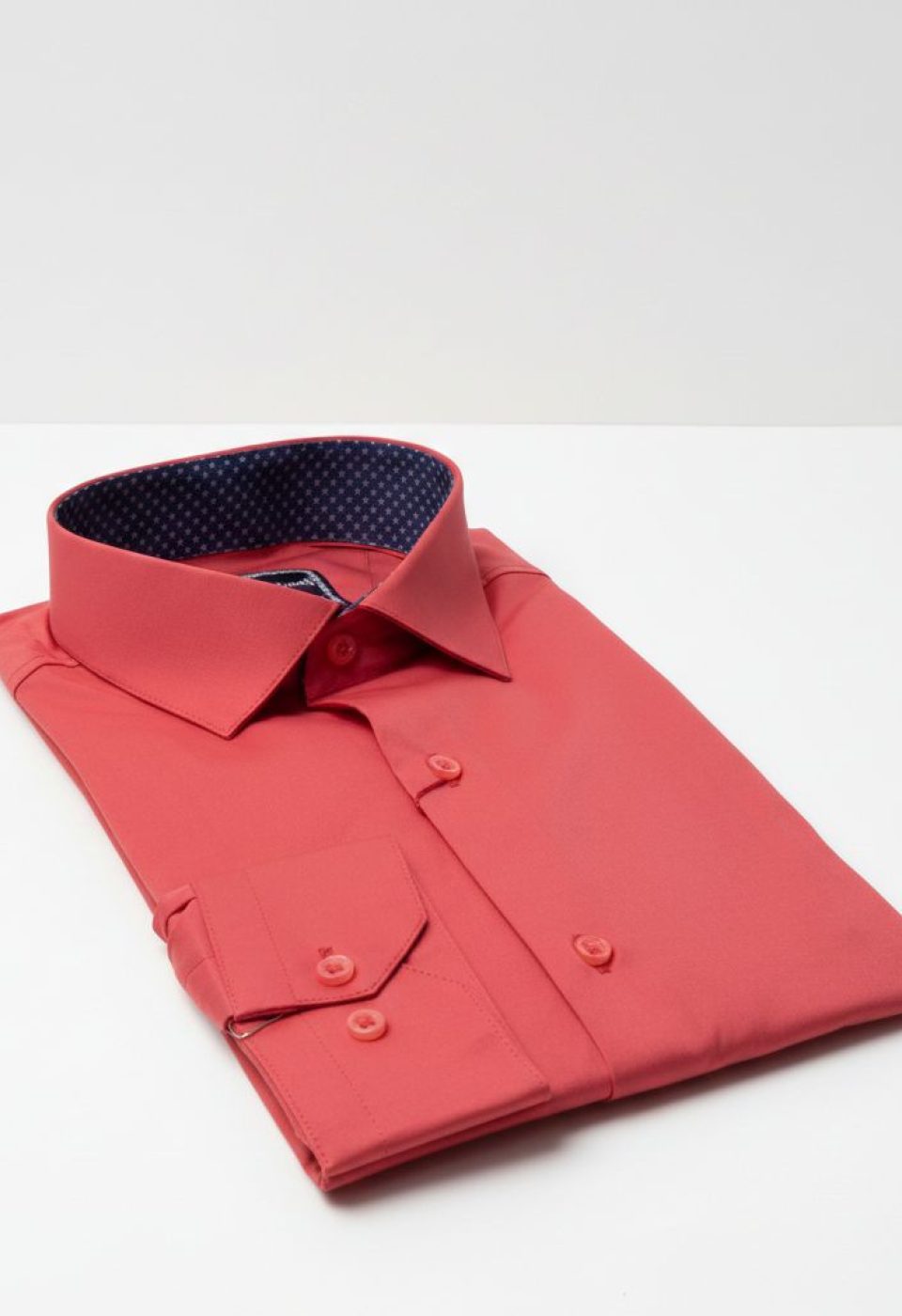 Slim Fit Uzun Kol Düz Renk Saten Erkek Gömlek 3GMK331244006 - Giovanni Fratelli