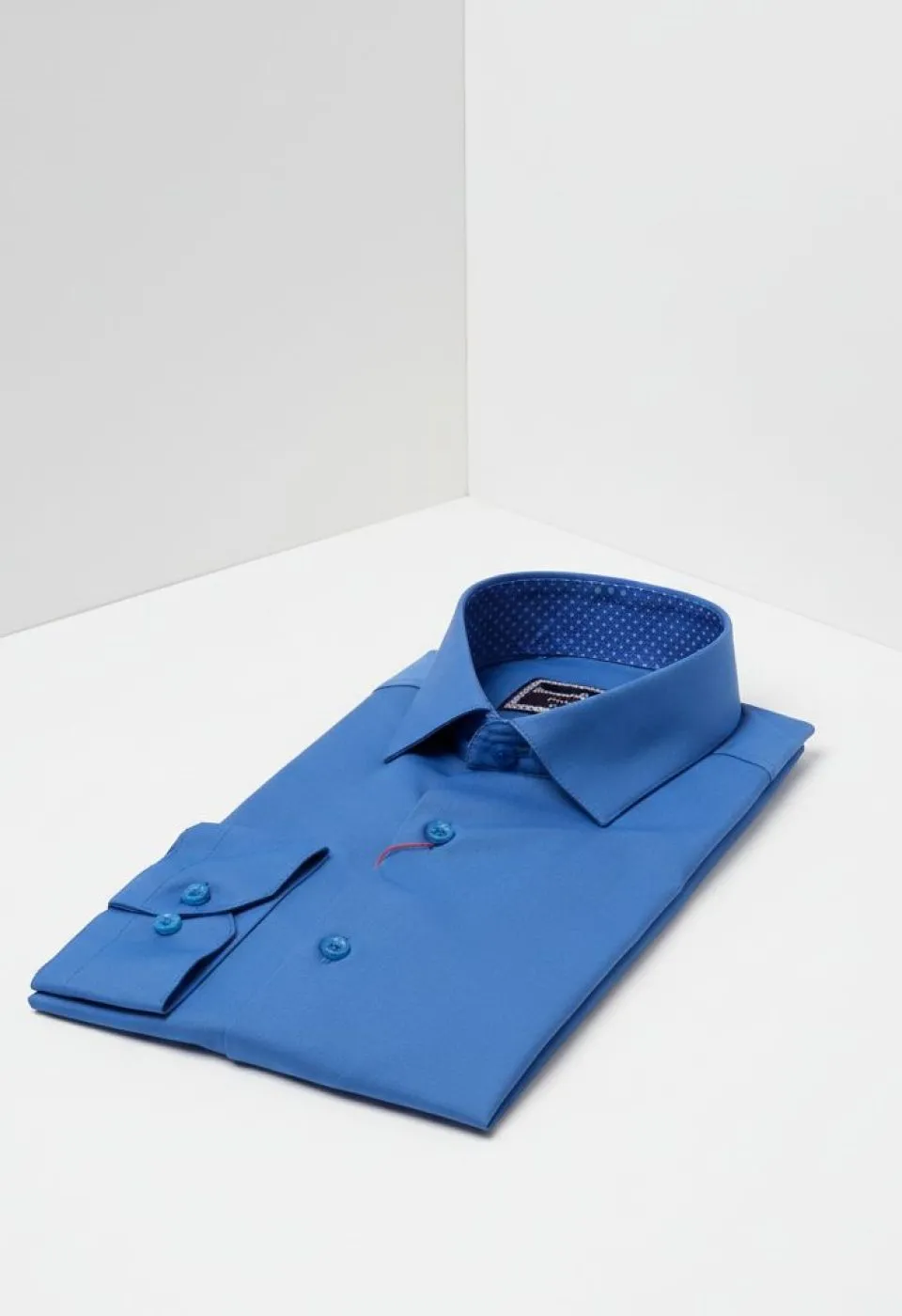 Slim Fit Uzun Kol Düz Renk Saten Erkek Gömlek 3GMK331244008 - Giovanni Fratelli