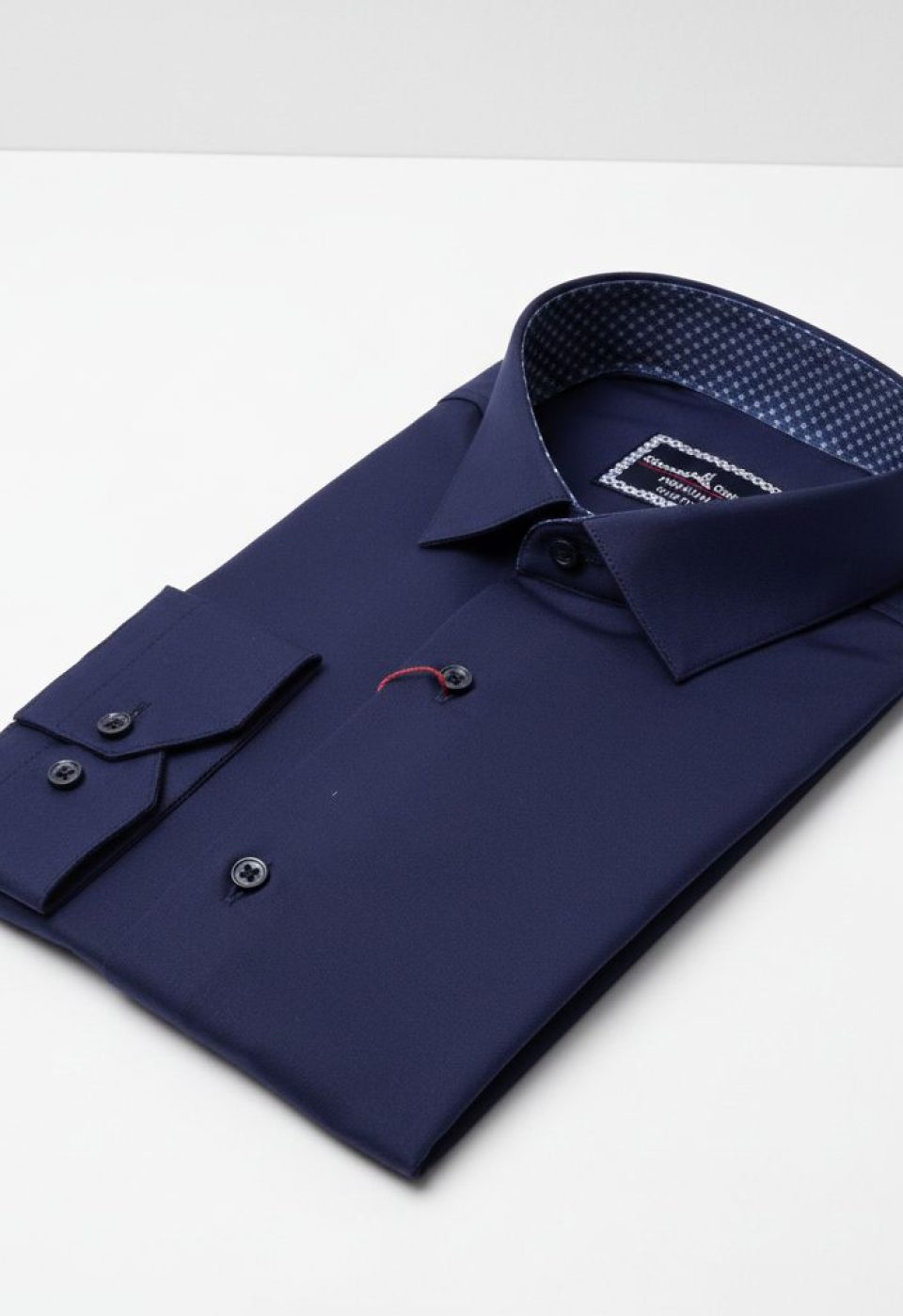 Slim Fit Uzun Kol Düz Renk Saten Erkek Gömlek 3GMK331244010 - Giovanni Fratelli