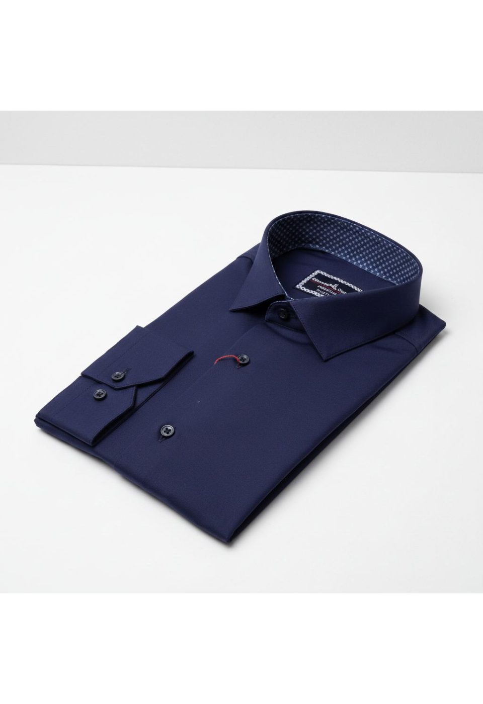 Slim Fit Uzun Kol Düz Renk Saten Erkek Gömlek 3GMK331244010 - Giovanni Fratelli