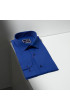 Slim Fit Uzun Kol Düz Renk Saten Erkek Gömlek 3GMK331244012