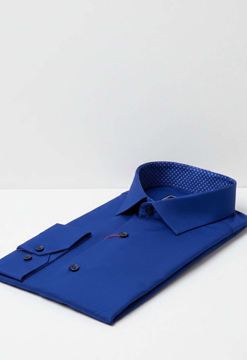Slim Fit Uzun Kol Düz Renk Saten Erkek Gömlek 3GMK331244012 - Giovanni Fratelli