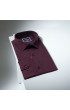 Slim Fit Uzun Kol Düz Renk Saten Erkek Gömlek 3GMK331244014