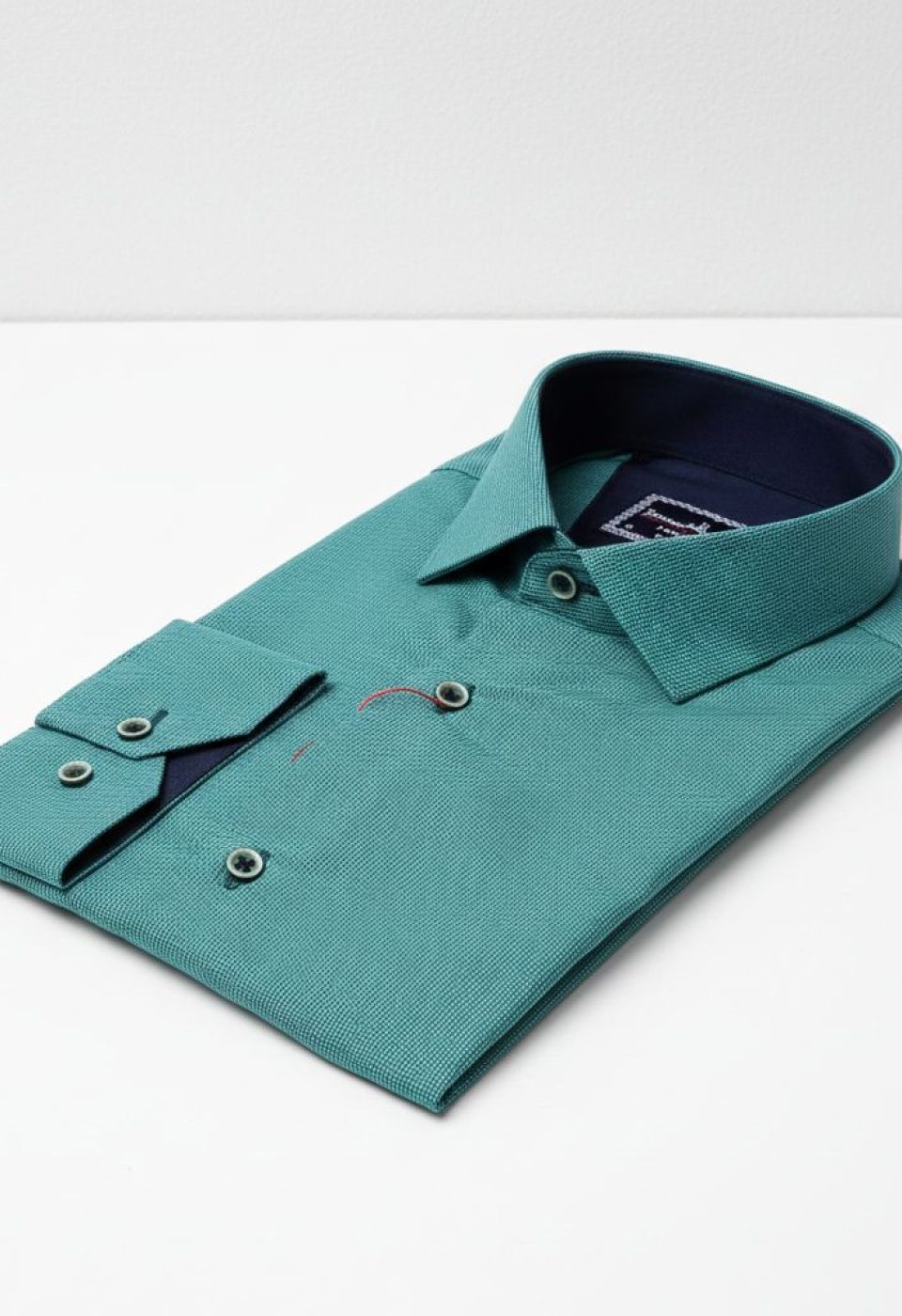 8 Drop Slim Fit Uzun Kol Desenli Erkek Gömlek 3GMK311252003