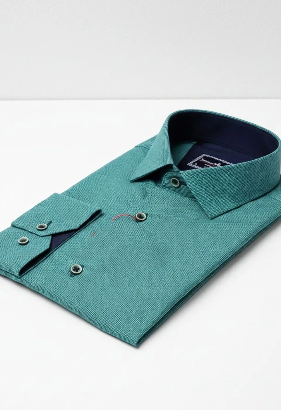 8 Drop Slim Fit Uzun Kol Desenli Erkek Gömlek 3GMK311252003