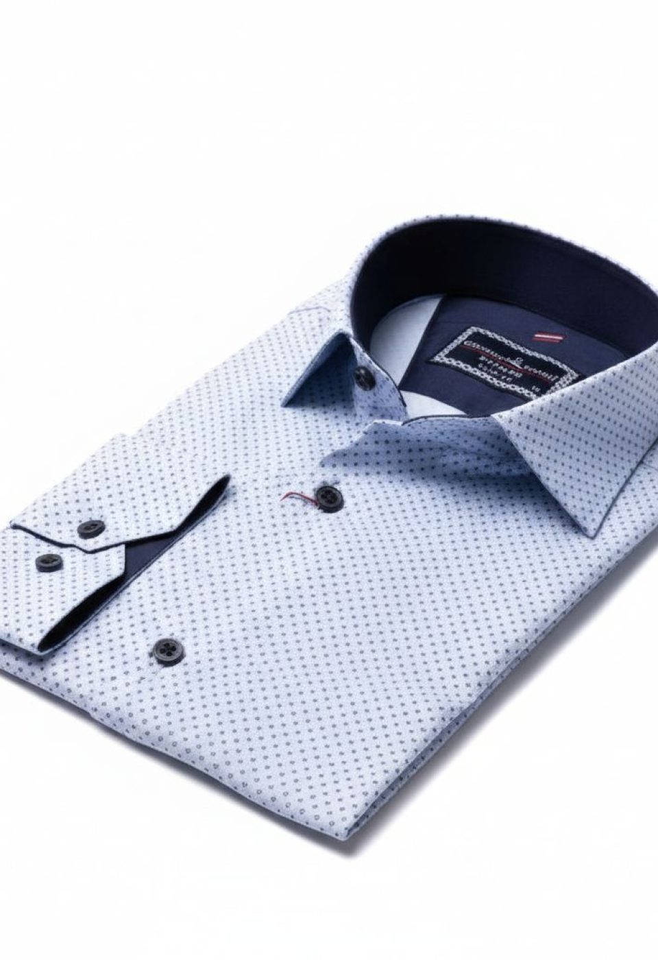 Slim Fit Uzun Kol Düz Renk Saten Erkek Gömlek 3GMK311253002 - Giovanni Fratelli