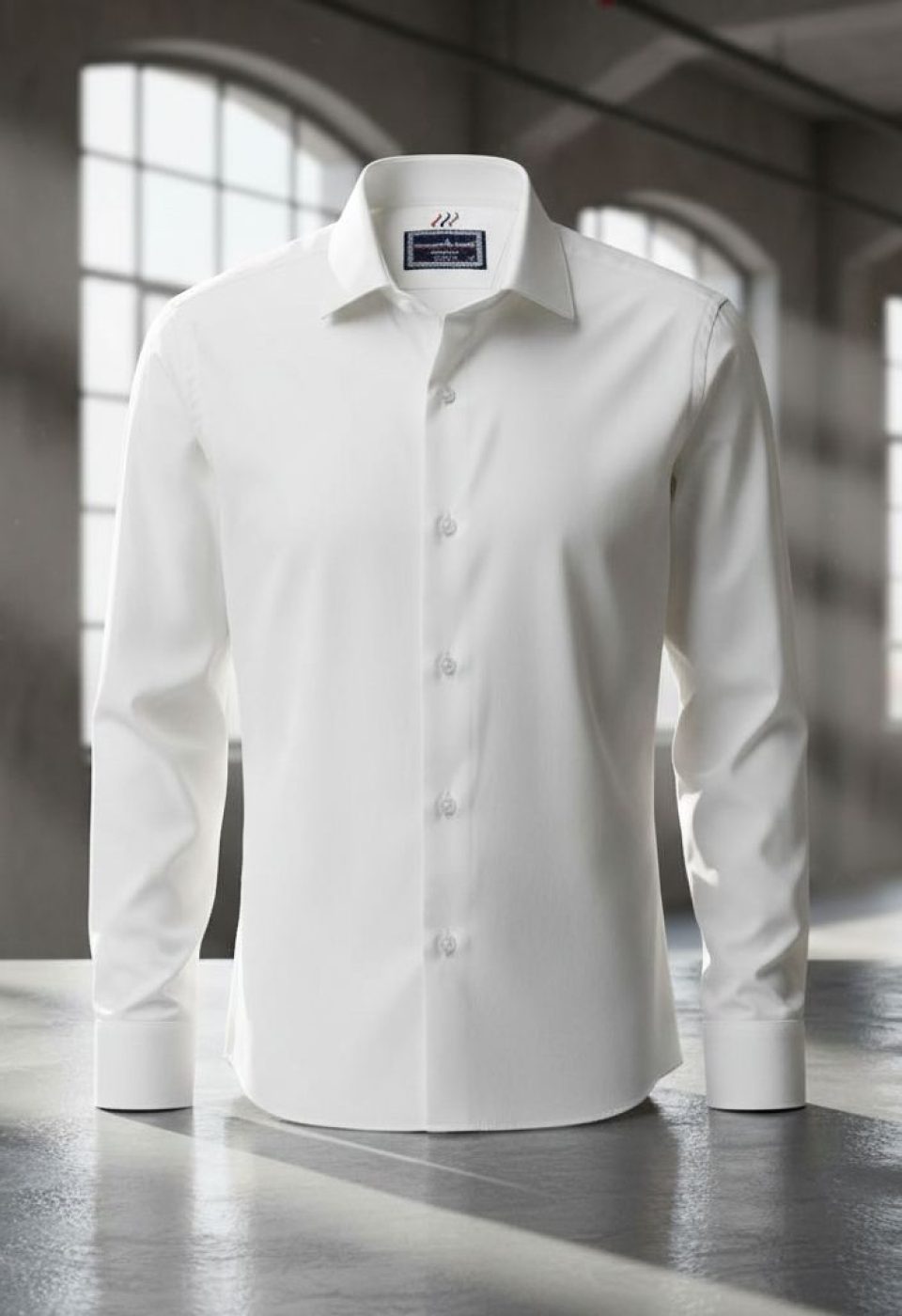 Slim Fit Uzun Kol Düz Renk Saten Erkek Gömlek 3GMK321255002 - Giovanni Fratelli