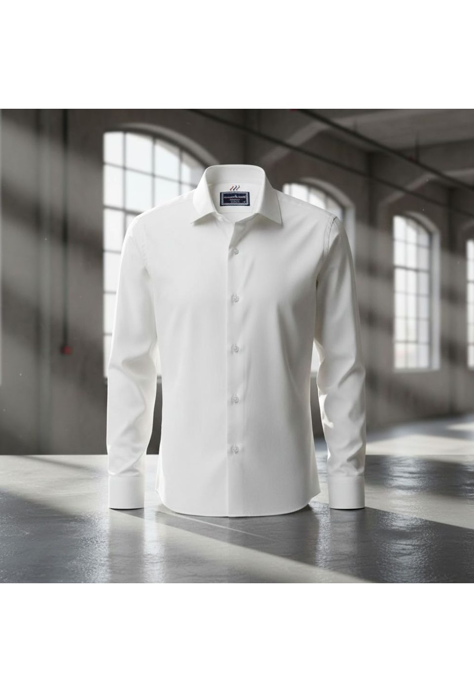 Slim Fit Uzun Kol Düz Renk Saten Erkek Gömlek 3GMK321255002 - Giovanni Fratelli