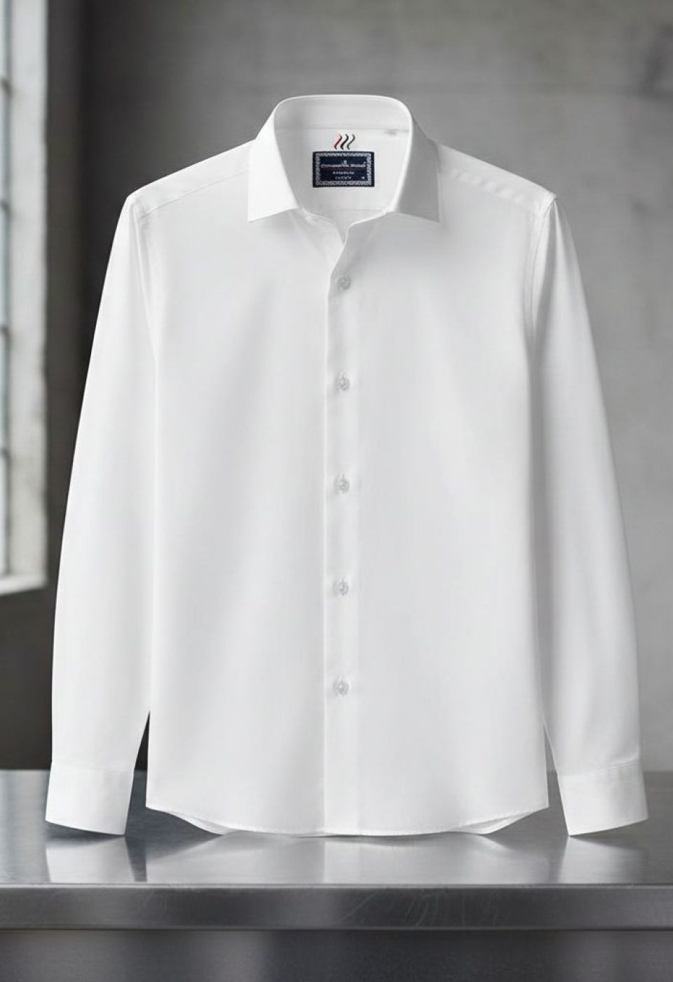 Slim Fit Uzun Kol Düz Renk Saten Erkek Gömlek 3GMK321255002 - Giovanni Fratelli